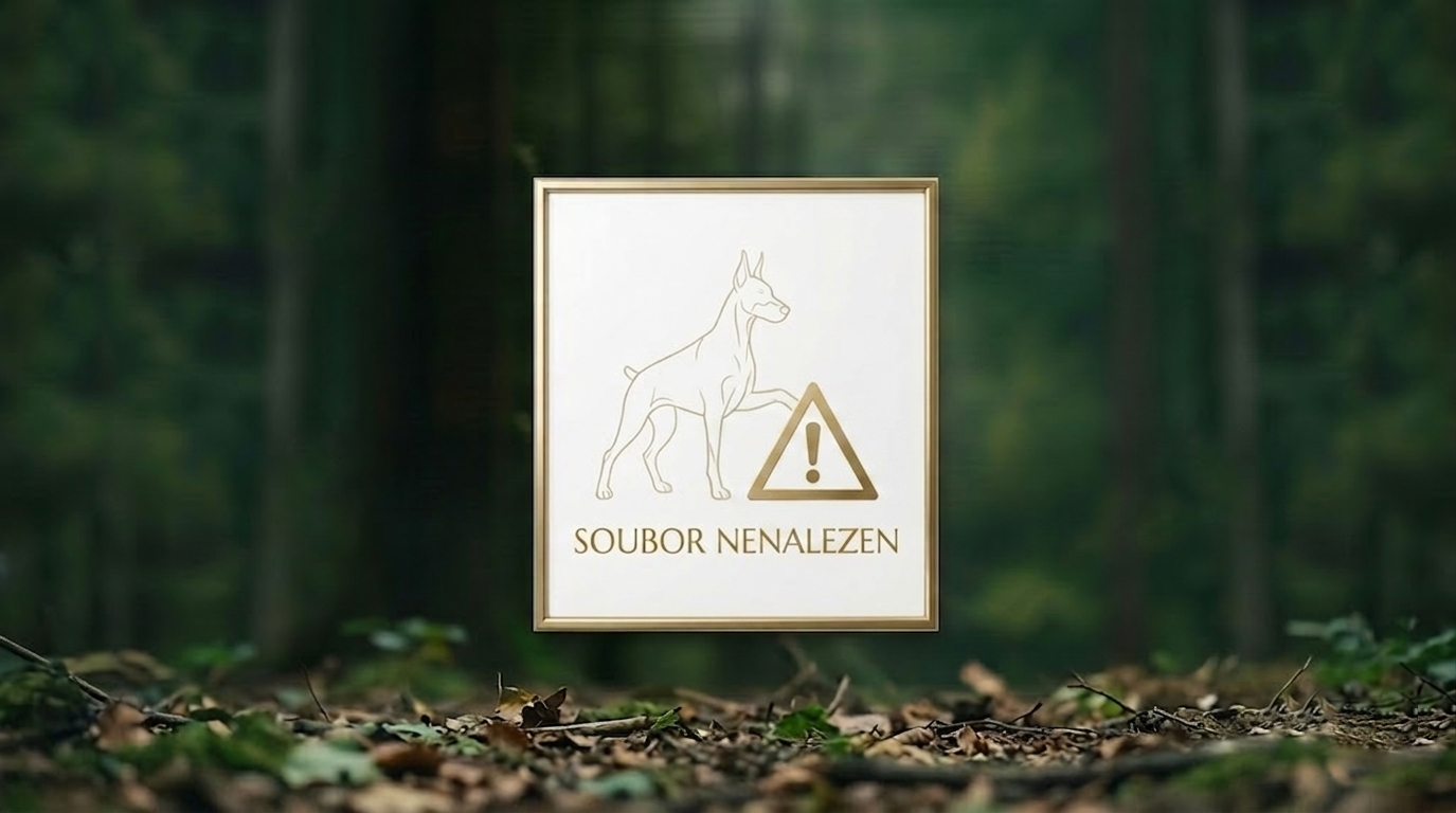 Dobermani v ateliéru